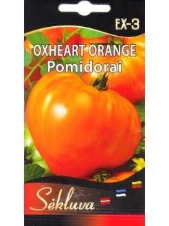 Pomidorai valgomieji 'Oxheart Orange' 0