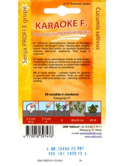 Agurkai 'Karaoke' H, 25 sėklos