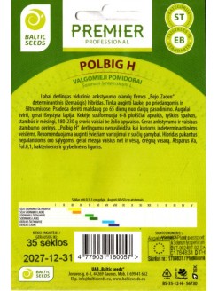 Pomidorai valgomieji 'Polbig'  H