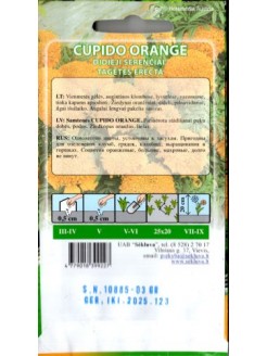 Serenčiai didieji 'Cupido Orange' 0,3 g