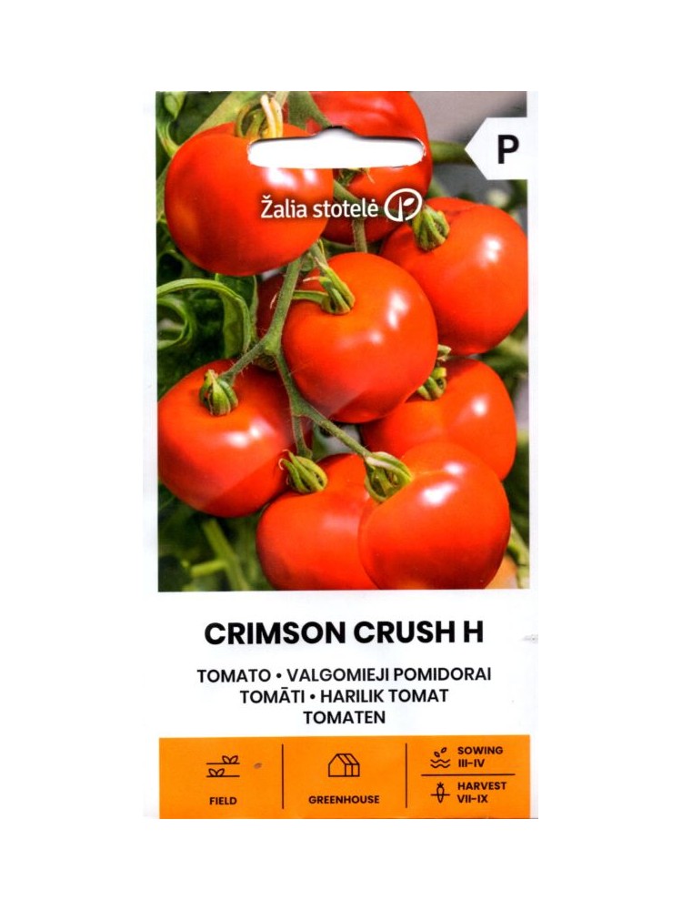 Pomidorai 'Crimson Crush' H, 10 sėklų