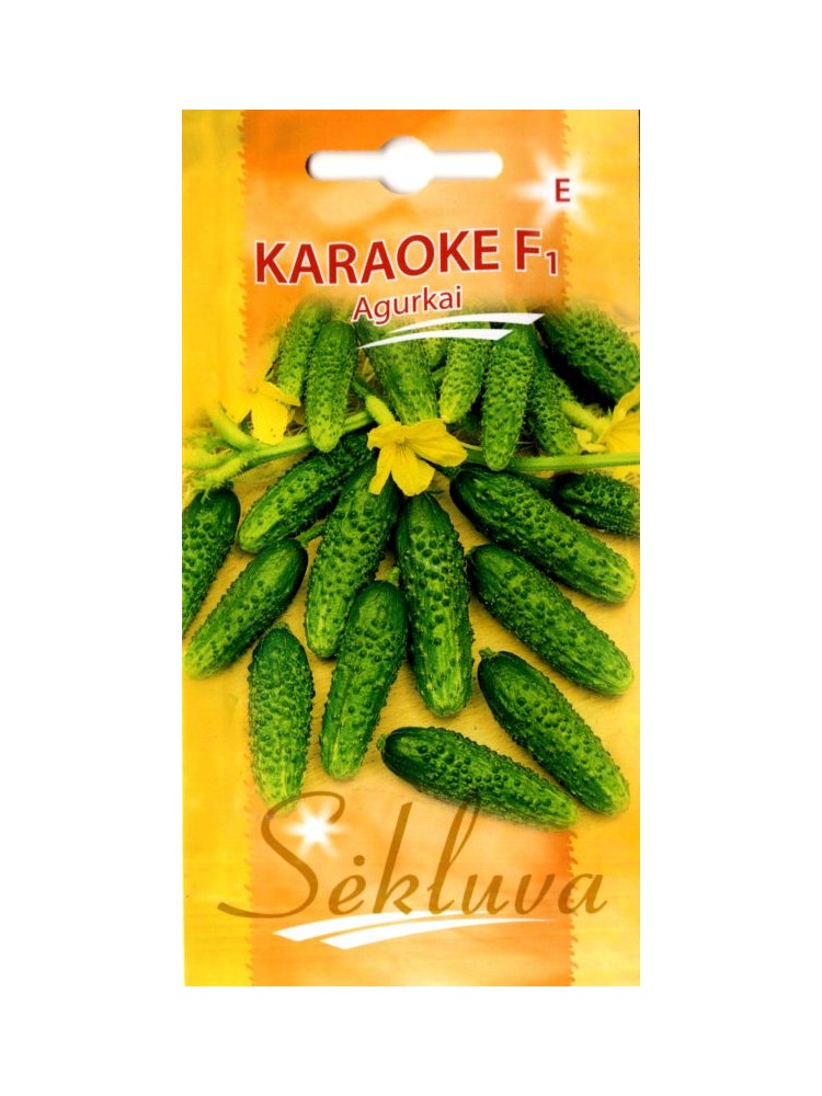 Agurkai 'Karaoke' H, 20 sėklų