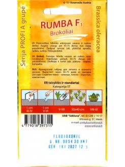 Brokoliai 'Rumba' H, 30 sėklų