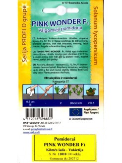 Pomidorai 'Pink Wonder' H, 100 sėklų