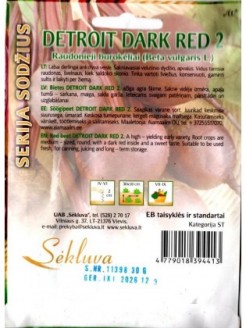 Burokėliai raudonieji 'Detroit Dark Red 2' 30 g